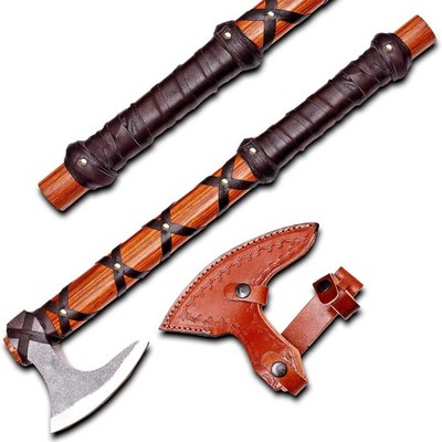 Viking Axe of Ragnar Lothbrok Norse Viking Axe Sharp Blade Hunting Axe High C...