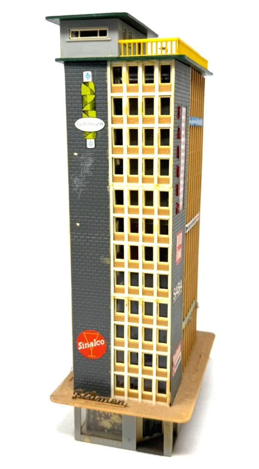 Faller B-905 Hochhaus Gebäude Räritat - ca. 15 x 10 x 28,6 cm H0 HO 1:87 - Bild 3 von 4