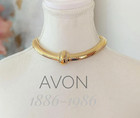 Vintage 1986 AVON 100th Anniversary OMEGA Swarovski Necklace — photo 2