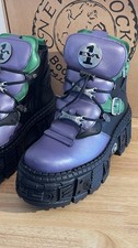 NEON GENSIS  EVANGELION X NEW ROCK SHOES NERV/Unit 01/SEELE NEW MINT - OBO