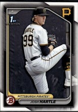 Josh Hartle 2024 Bowman Draft Pittsburgh Pirates #BD-3