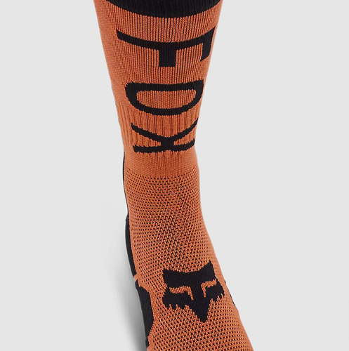 Fox Racing 360 Divider Socks Size Large, Fluorescent Orange - Picture 2 of 2