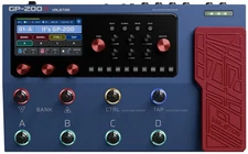 Valeton GP-200X GP-200X Multi-Effects Processor, 10th Anniversary Blue And Red