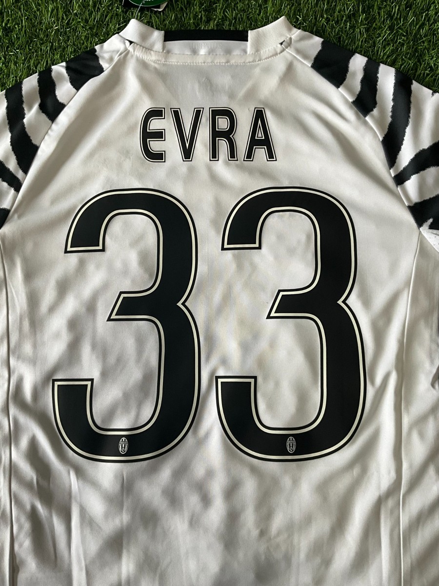 adidas Juventus Youth 3rd Jersey 16/17 Legend Evra #33 - White