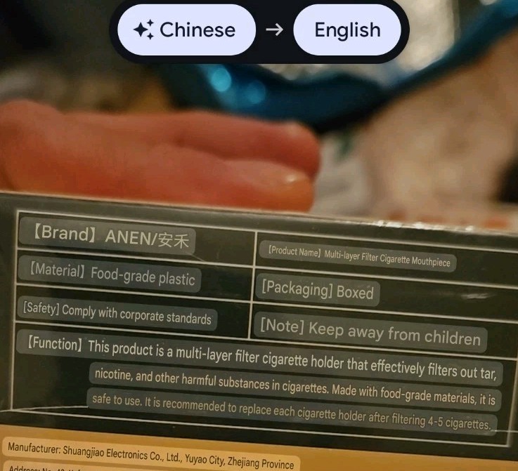 360 Pack Bulk Cigarette Triple Filter Plastic Tips Holder Block Out Tar & Nic