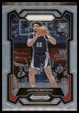 2024 Panini Prizm Draft Picks #76 Anton Watson Prizms Silver