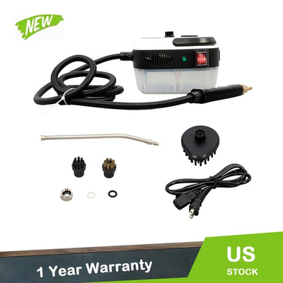 #ad 2500w 1000ml 110v White Portable High Temperature amp; High Pressure Steam Cleaner $33.55