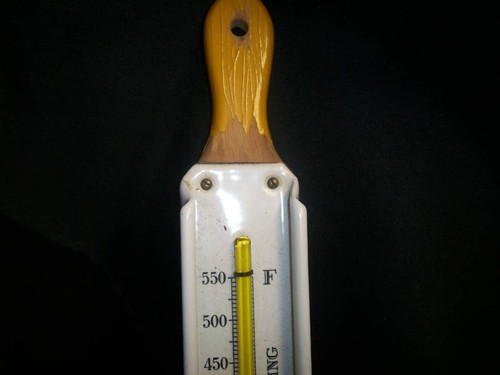 Vintage Ceramic Porcelain Coated Candy/Fat Thermometor - Picture 3 of 5
