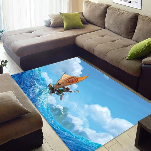 Moana Disney Rug, Cartoon Home Decor