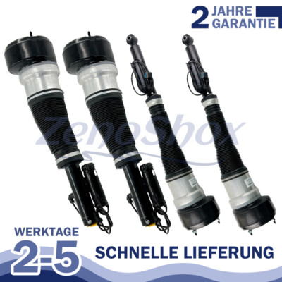 Komplett Luftfederbeine Satz ADS Stoßdämpfer Für Mercedes W221 4matic C216 CL63