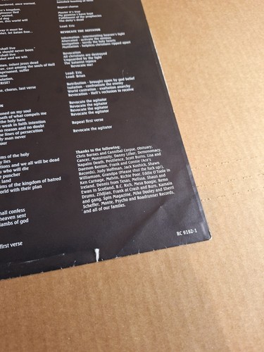 DEICIDE Legion ORG LP 1992 / Cannibal Corpse, Vital Remains, Malevolent Creation - Picture 17 of 24