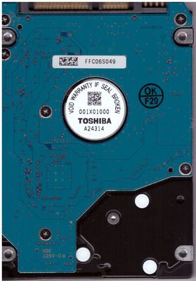 PCB Controller Toshiba  G002825A MK2576GSX Festplatten Elektronik