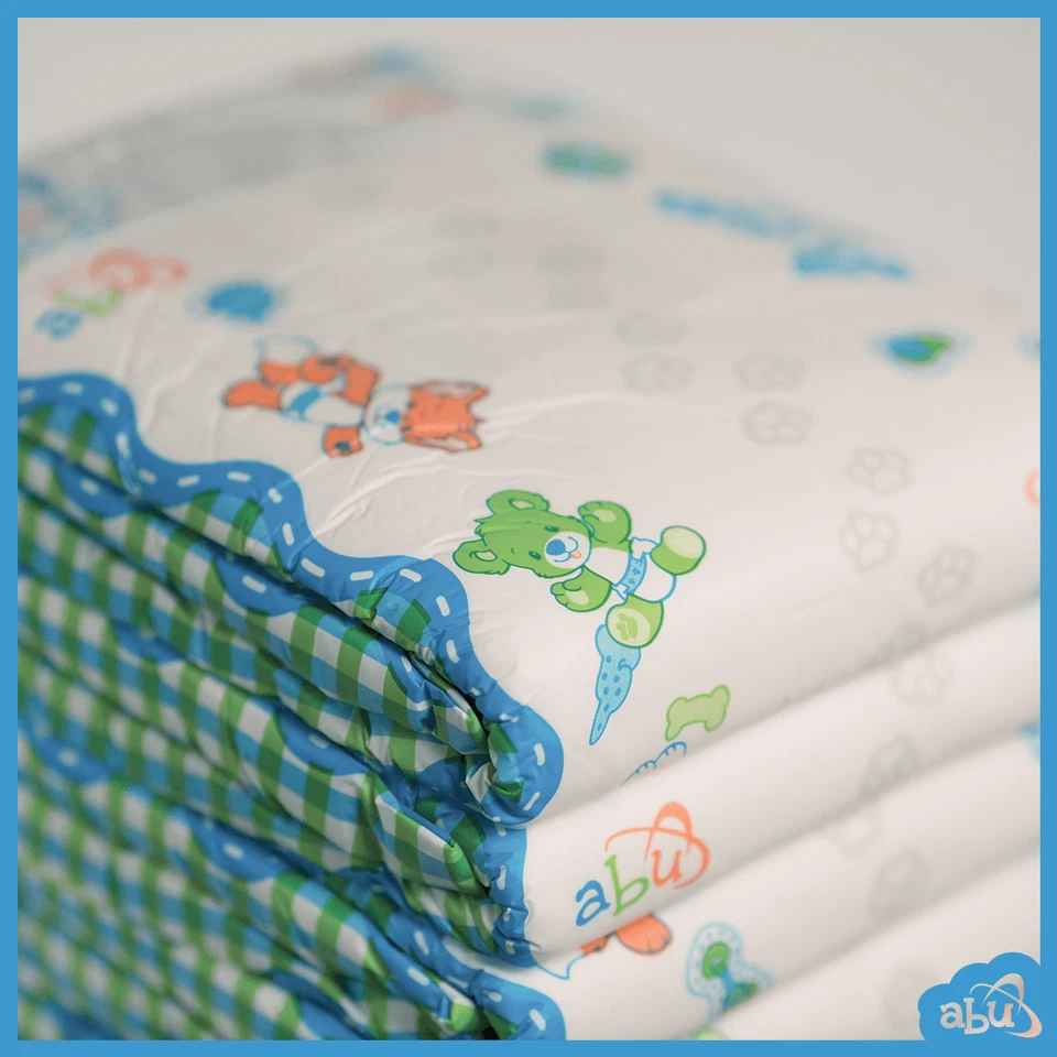 ABUniverse ABU Little Pawz Diapers -Pack of 10/Case of 40 ABDL Disposable Diaper - Image 2 of 4