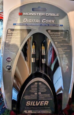 Monster Cable Digital Coax Advanced Performance Cable 1.5m/4.92ft