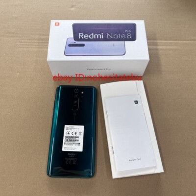 Unlocked Xiaomi Redmi Note 8 Pro 4G 8GB RAM 128GB ROM Android All colors