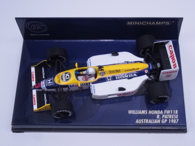 ミニチャンプス WILLIAMSS HONDA FW11B（Minichamps 1/43
