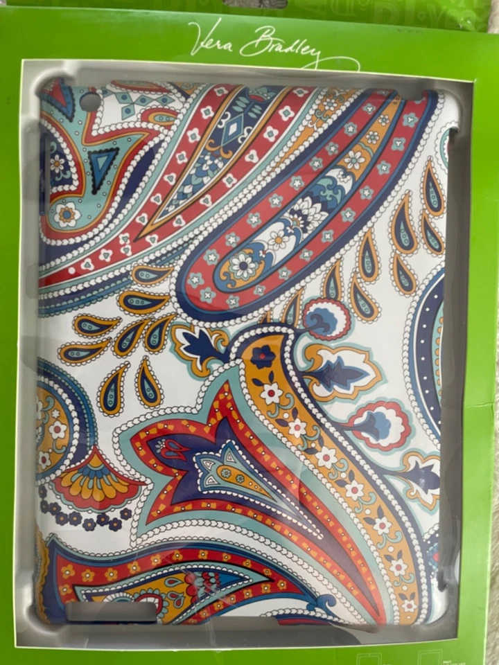 NIB Vera Bradley Snap On Case for iPad 2 iPad 3 Marina Paisley Design New In Box - Image 2 of 4