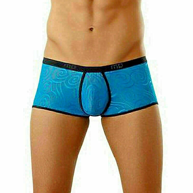 Sexy ropa interior para hombre boxer transparente potenciador remolino potenciador Foto 4 de 4