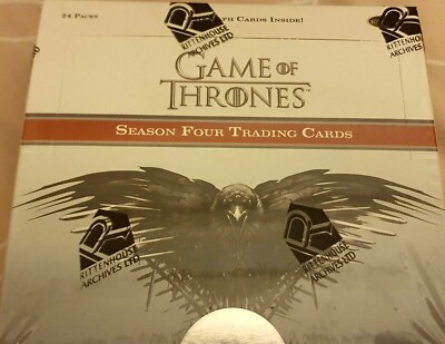 Zwei Game of Thrones Rittenhouse 2015 Season 4 Factory Sealed Hobby Boxen!