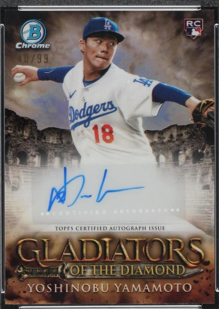 2024 Bowman Chrome - Yoshinobu Yamamoto #GDA-YY for sale | eBay
