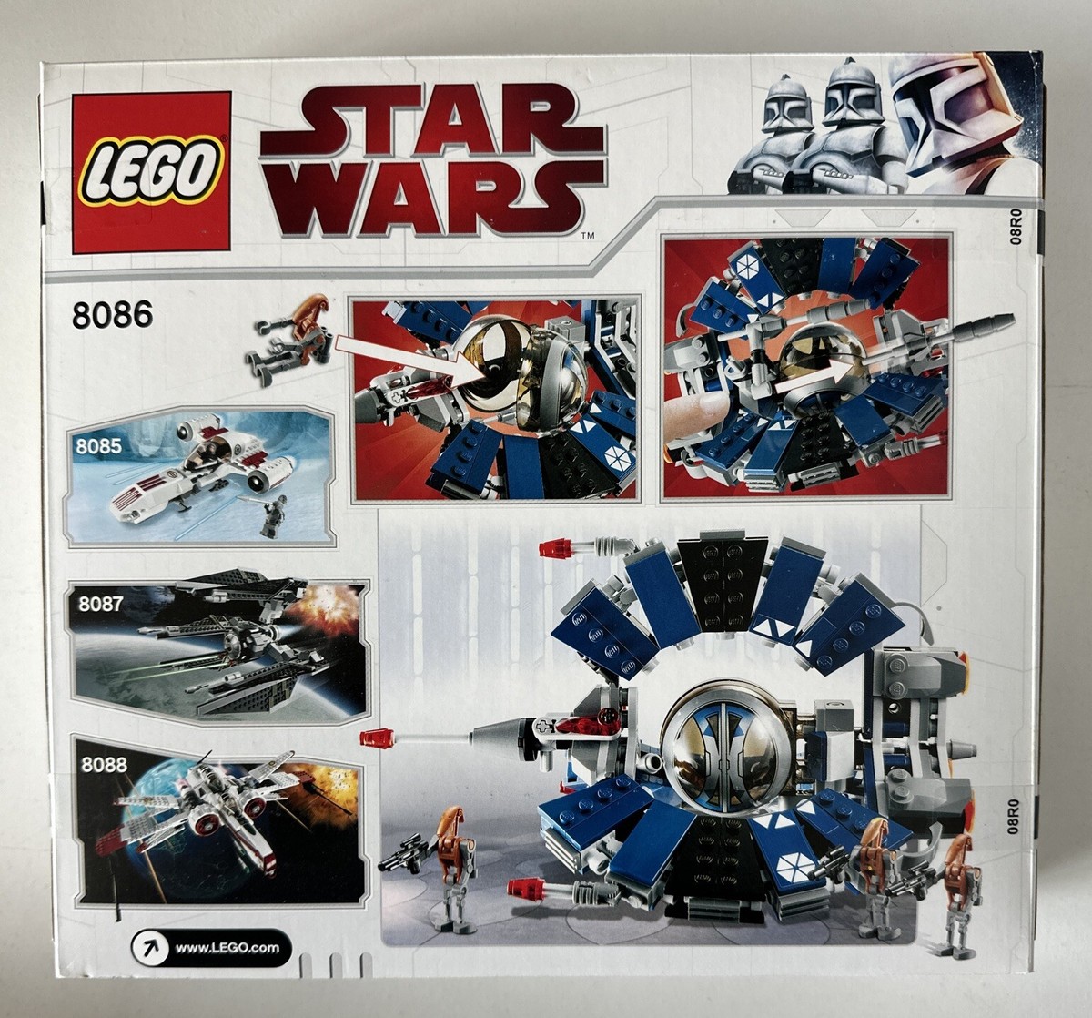 LEGO Star Wars: Droid Tri-Fighter (8086) 673419129039| eBay