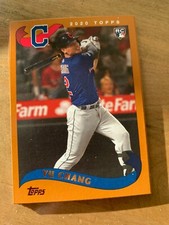 3x YU CHANG 2020 Topps Baseball BASE LOT (2002 style) #292 RC