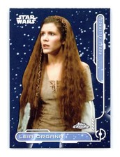 2024 Topps Chrome Star Wars RA-1 Leia Organa Rebel Alliance Refractor