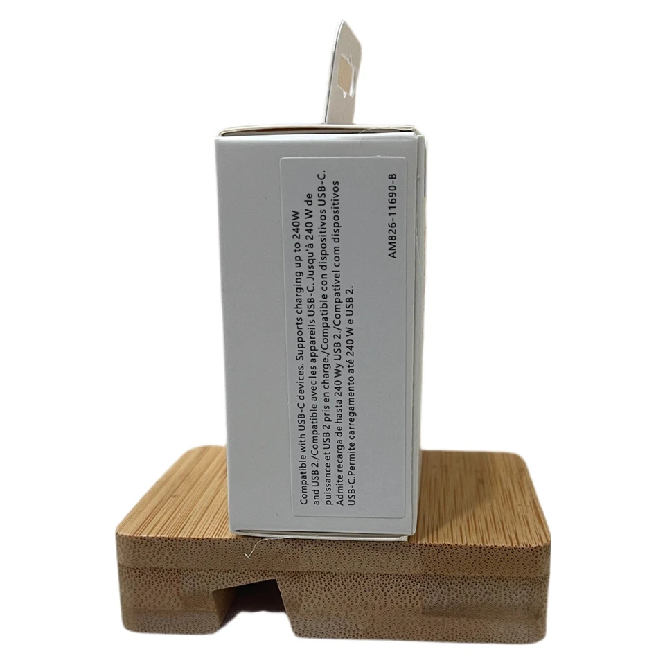 iPhone 16 Pro 2m / 6ft Genuine USB C To C Charge Cable Braided, Woven 240W. NEW - Image 4 of 4