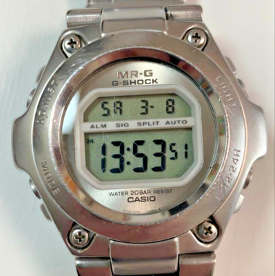CASIO MRG-100T MR-G G-SHOCK クォーツ チタン USED Excellent] CASIO G-SHOCK MR-G 100T Titanium Men's Watch New