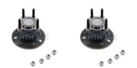 SNR 2X Radnabe Radlagersatz Hinten FüR Opel Zafira A Astra G CC F75 F48 F08