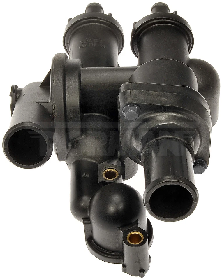 Корпус термостата охлаждающей жидкости двигателя в сборе Dorman для калибра 2007-2012 Dodge - Изображение 4 из 4