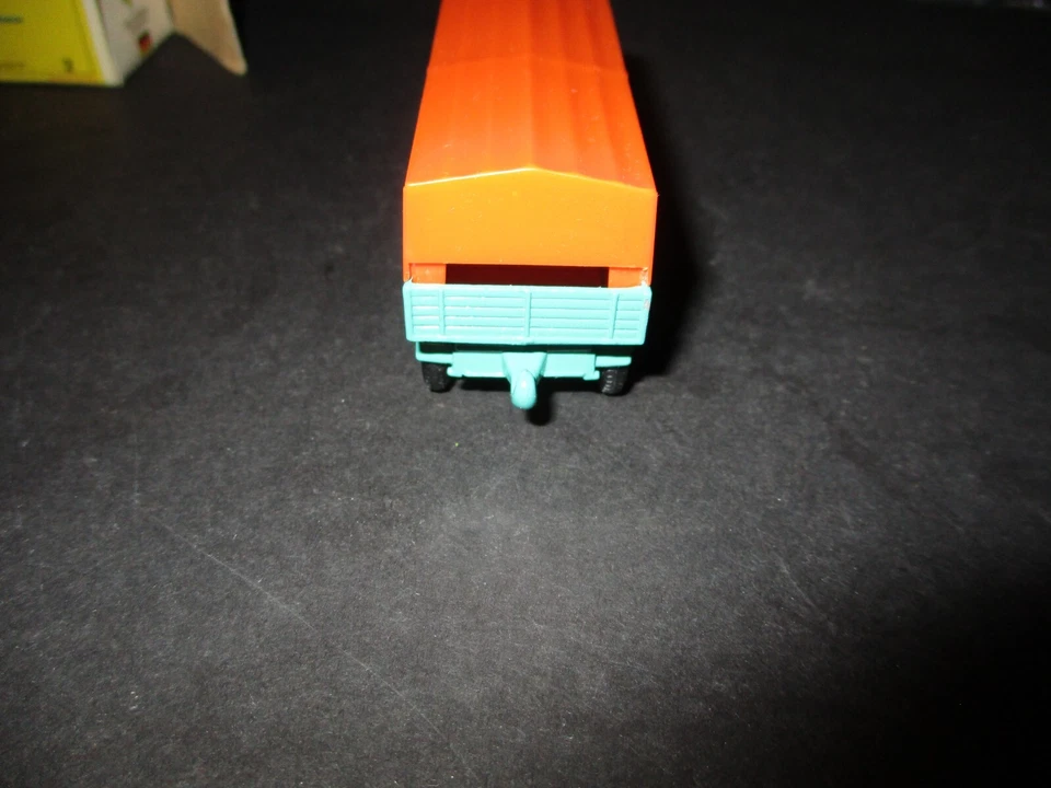 Vintage/Matchbox/Lesney/Série/Década de 1960 (MB/#2/MERCEDES/TRAILER) 1/64/Original/Caixa - Imagem 4 de 4