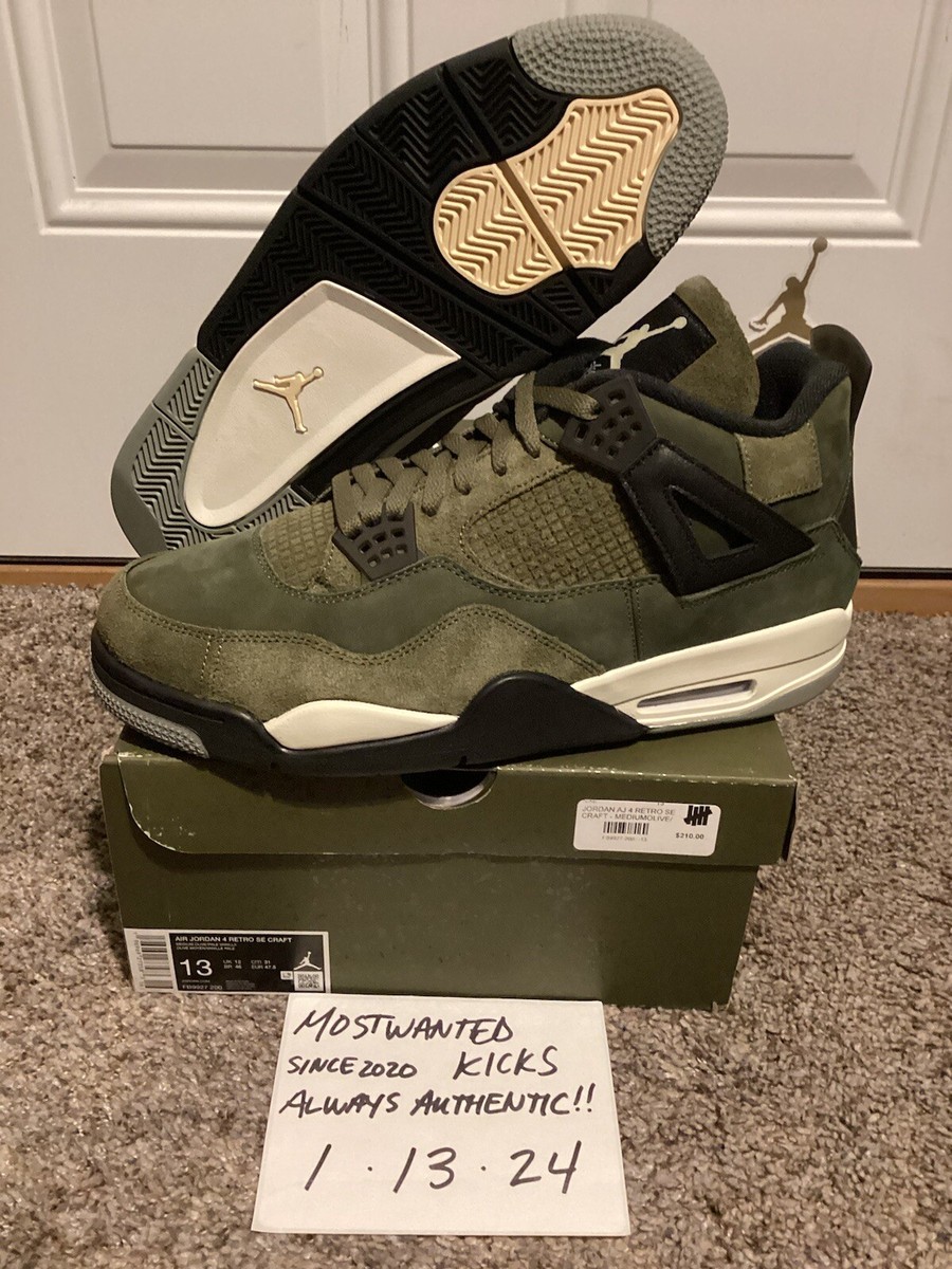 DS 2023 Nike Air Jordan Retro SE Retro Craft Olive Men's Sz 13