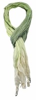 Tigertie Schal In GrasgrüN GrüN DunkelgrüN Weissgrau Gemustert - Gr. 180 X 50 Cm