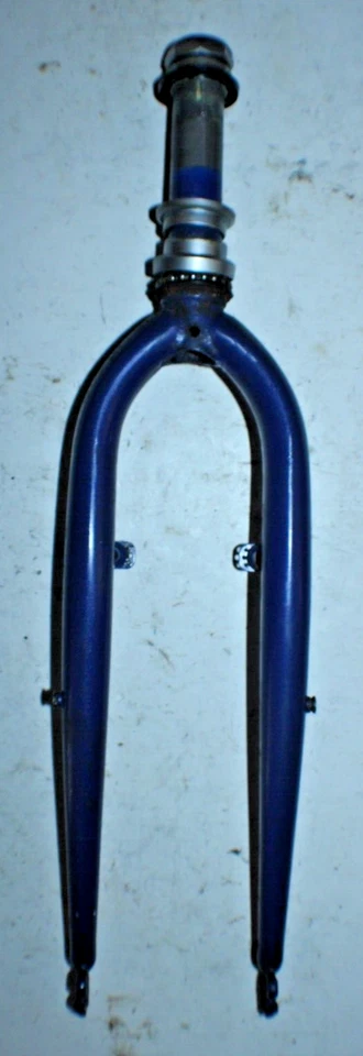 Rigid MTB Fork 26" 11/8" Threaded 140mm Blue Steel Headset Hybrid USA Shipper :) - Image 2 of 4