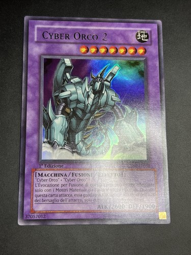 Yu-Gi-Oh Ultra Rare Cyber Orc 2 Cdip-it036 1ed Fusion Machine Old Near Mint - Picture 7 of 12