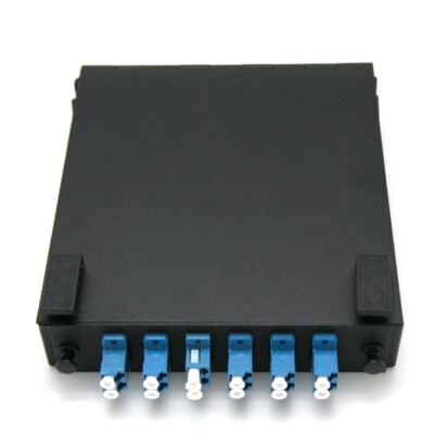 12 Port Duplex LC SM Mini Wall Mount Fiber Panel