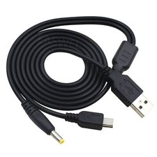 2in1 USB Data Charging Charger Cable for Sony PSP 1000 2000 3000 SLIM