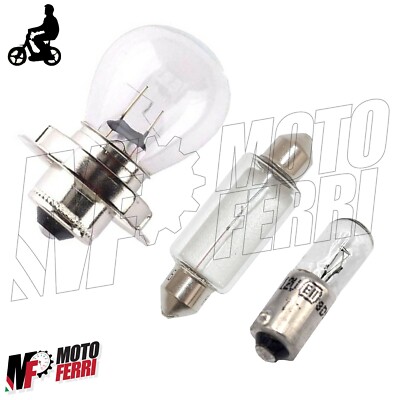 LAMPADINA 6V 4W POSTERIORE PER PIAGGIO CIAO SI BRAVO BOXER ECC ANTERIORE VESPA 125 VNA-VNB1 GS / POSTERIORE PK 50 PK 50S - Foto 8