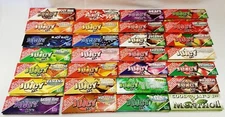 Pick 6 JUICY JAY'S 1 1/4 Packs 36 Flavors to Choose from Free Shipping