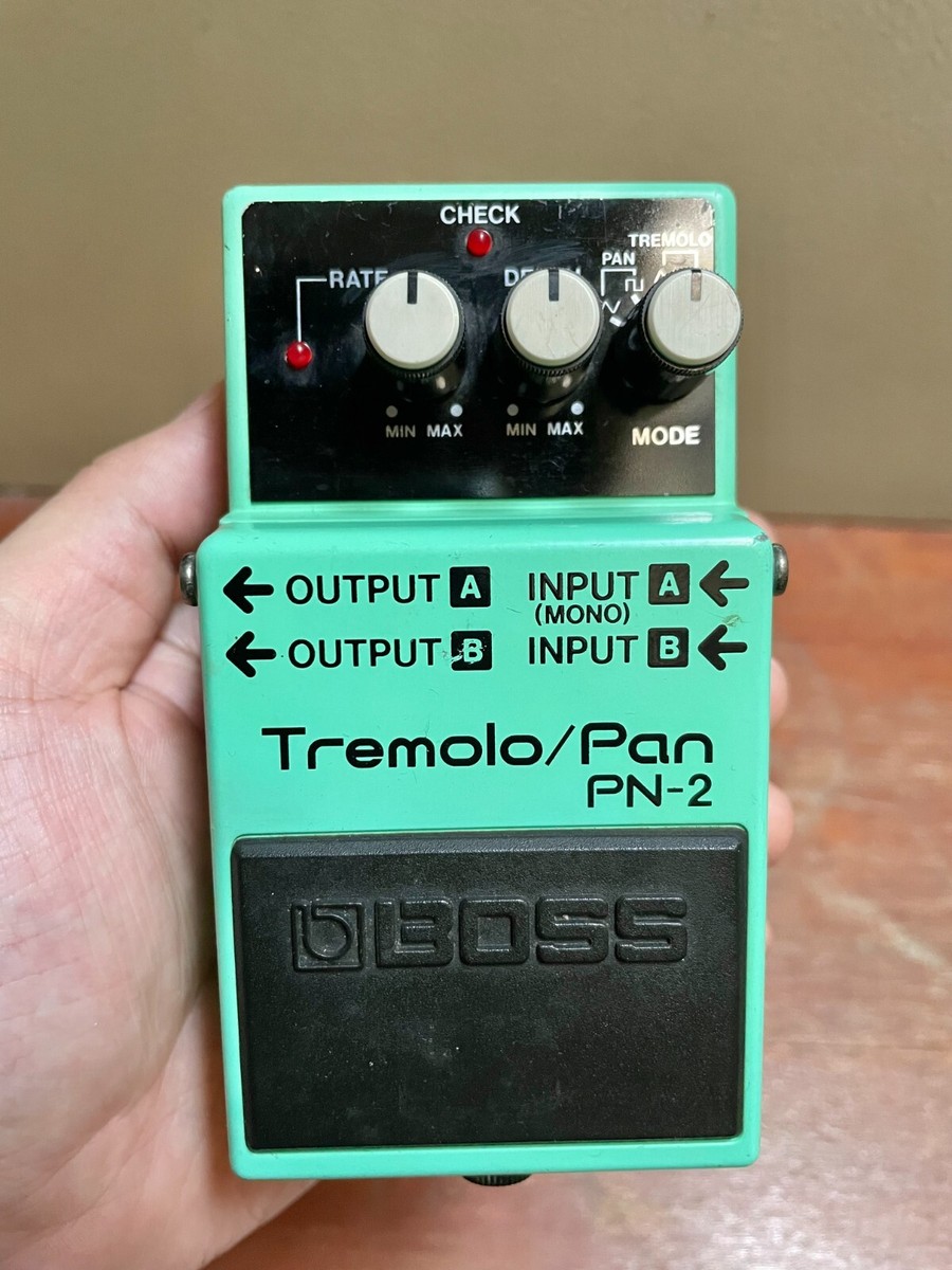BOSS Tremolo/Pan PN-2 ギターエフェクター Boss PN-2 Tremolo/Pan (Silver Label) | eBay