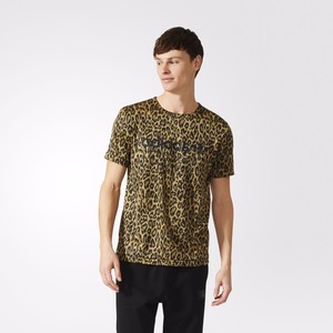 camiseta adidas leopardo