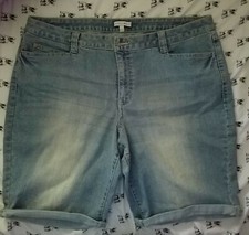 Damen Jeans Shorts Gr. 20 Neu ohne Etikett verwaschene Optik super süß