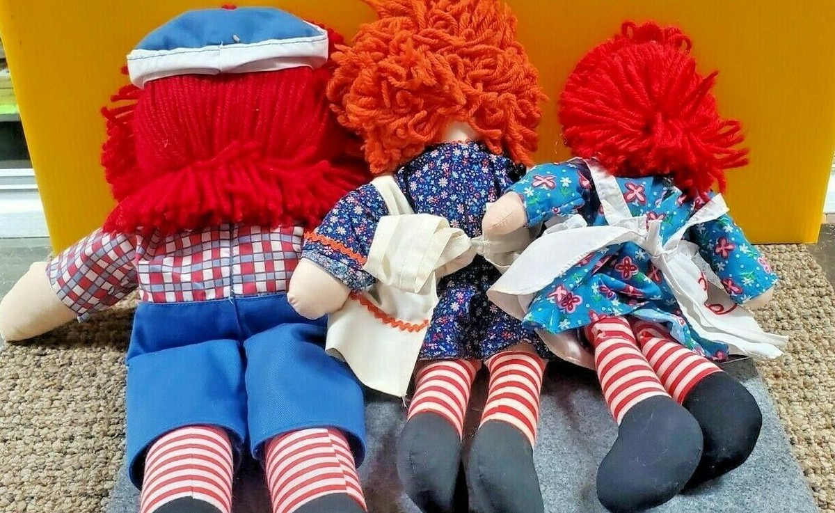 RAGGEDY ANN＆ANDY★ドール★まとめ売り★別売り可 Amazon.com: Bundle of 2 Aurora Dolls - Large 16'' Classic