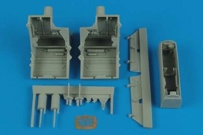 Aires 4500 1/48 F22A Wheel Bays For Hasegawa