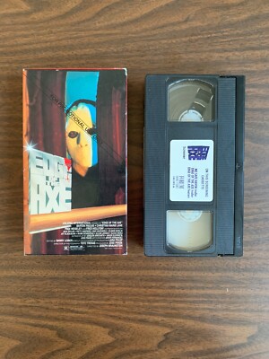 EDGE OF THE AXE VHS USED PROMOTIONAL COPY 80S SLASHER HORROR 1989 FORUM