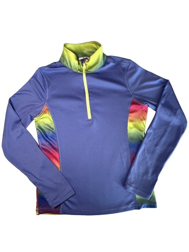 Sale Danskin Now Drimore Long Sleeve Athletic Girls L/G 10-12 Top W/ Thumbholes. - Picture 2 of 11