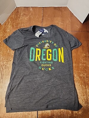 Fanatics University Of Oregon Fighting Ducks Womens Tee Shirt Size Small NWT