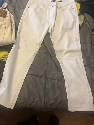Sovereign Code Men Jeans White Size 38