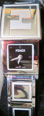【新品電池】FENDI 5400L シークレット タイム 腕時計 FENDI Orologi Stainless Steel Women's